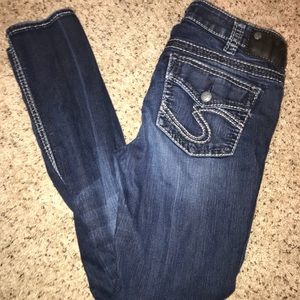 Silver buckle jeans